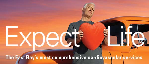 Expect Life. The East Bay's most comprehensive cardiovascular services.