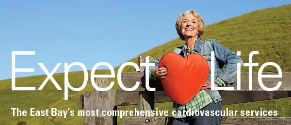 Expect Life. The East Bay's most comprehensive cardiovascular services.