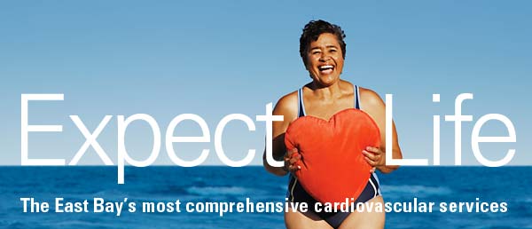 Expect Life. The East Bay's most comprehensive cardiovascular services.